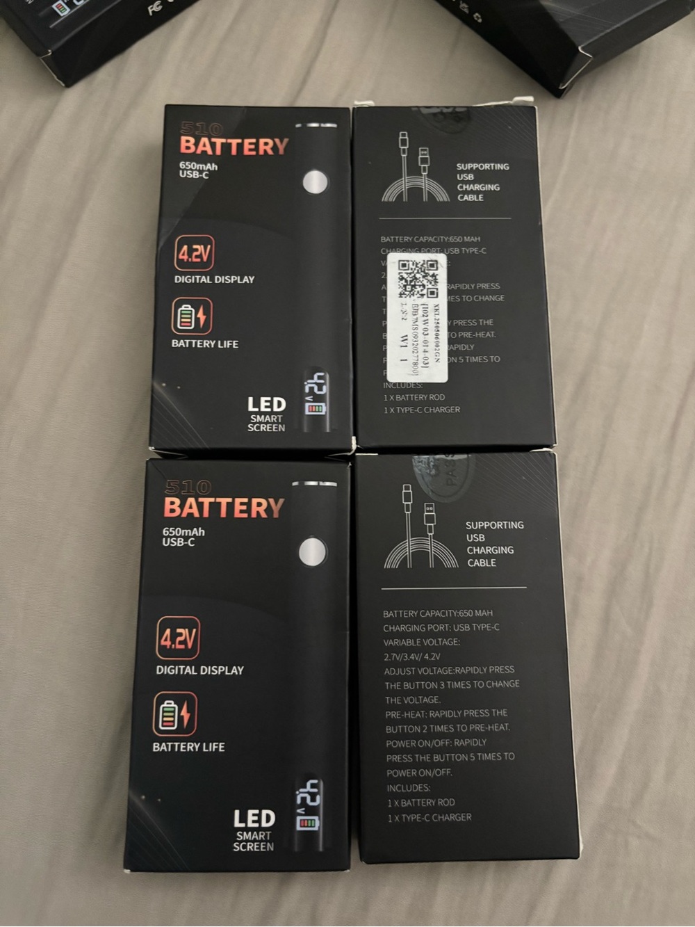 510 led battery